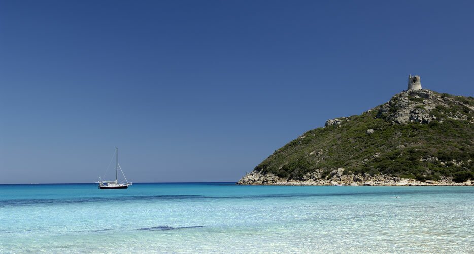 Beach Aragonese Tower
